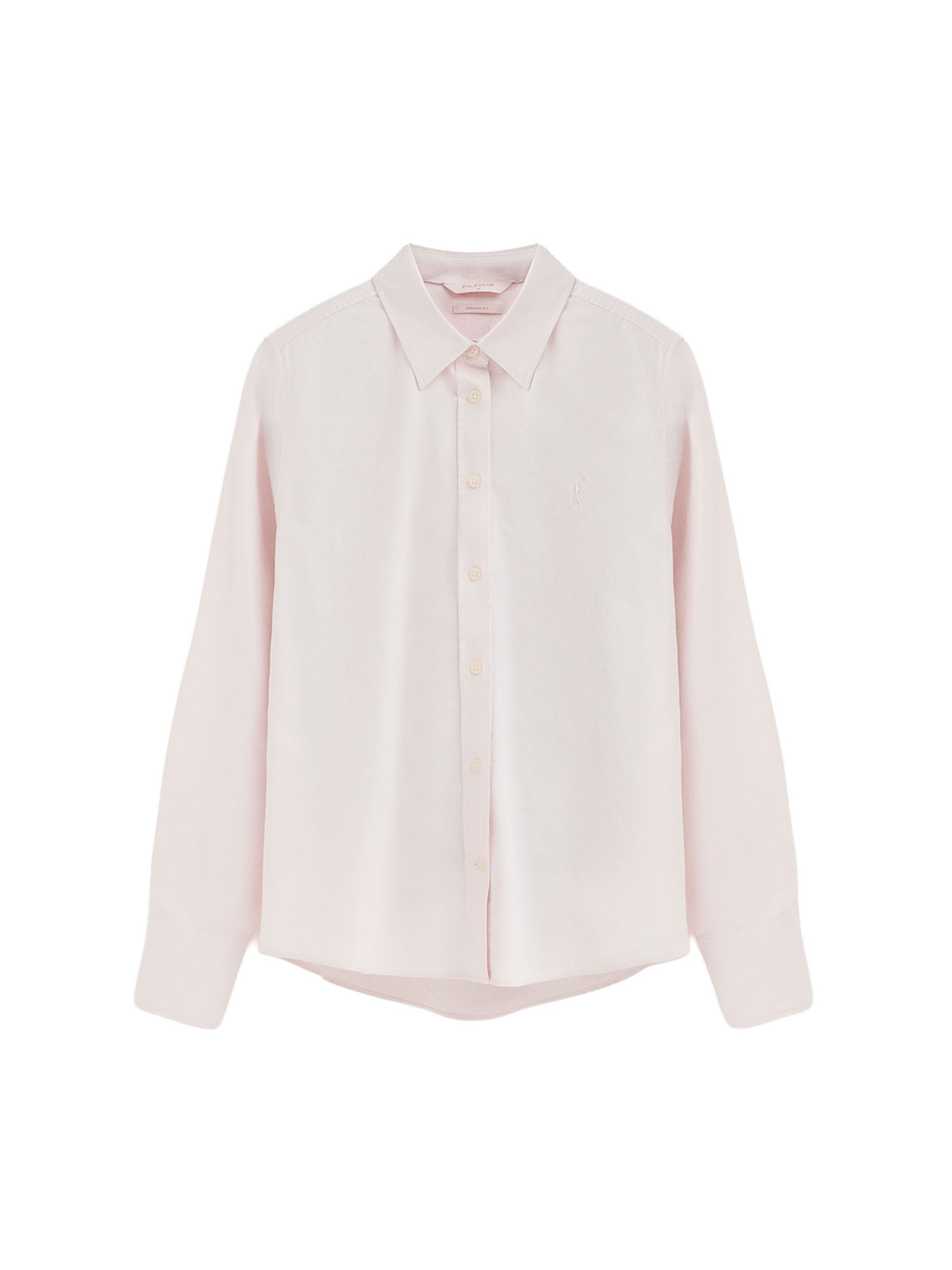 Polo Club Bluse in Pink: Vorderseite