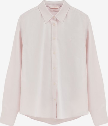 Polo Club Bluse in Pink: Vorderseite