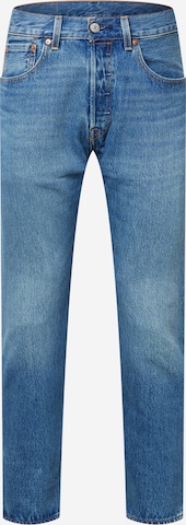 LEVI'S Jeans '501 '93 CROP' i blå: framsida