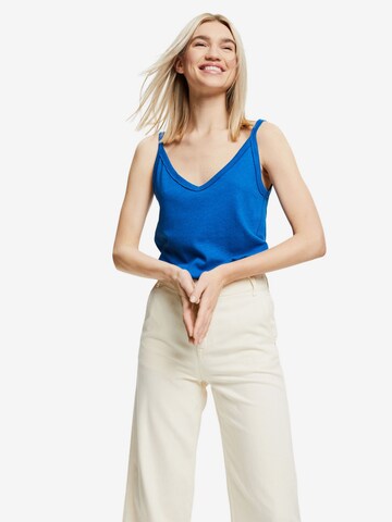 ESPRIT Top in Blauw: voorkant