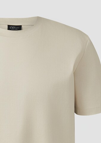 s.Oliver T-Shirt in Beige