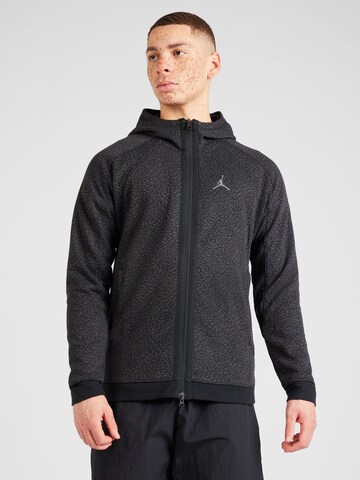 Jordan Sweatvest 'AIR' in Zwart: voorkant