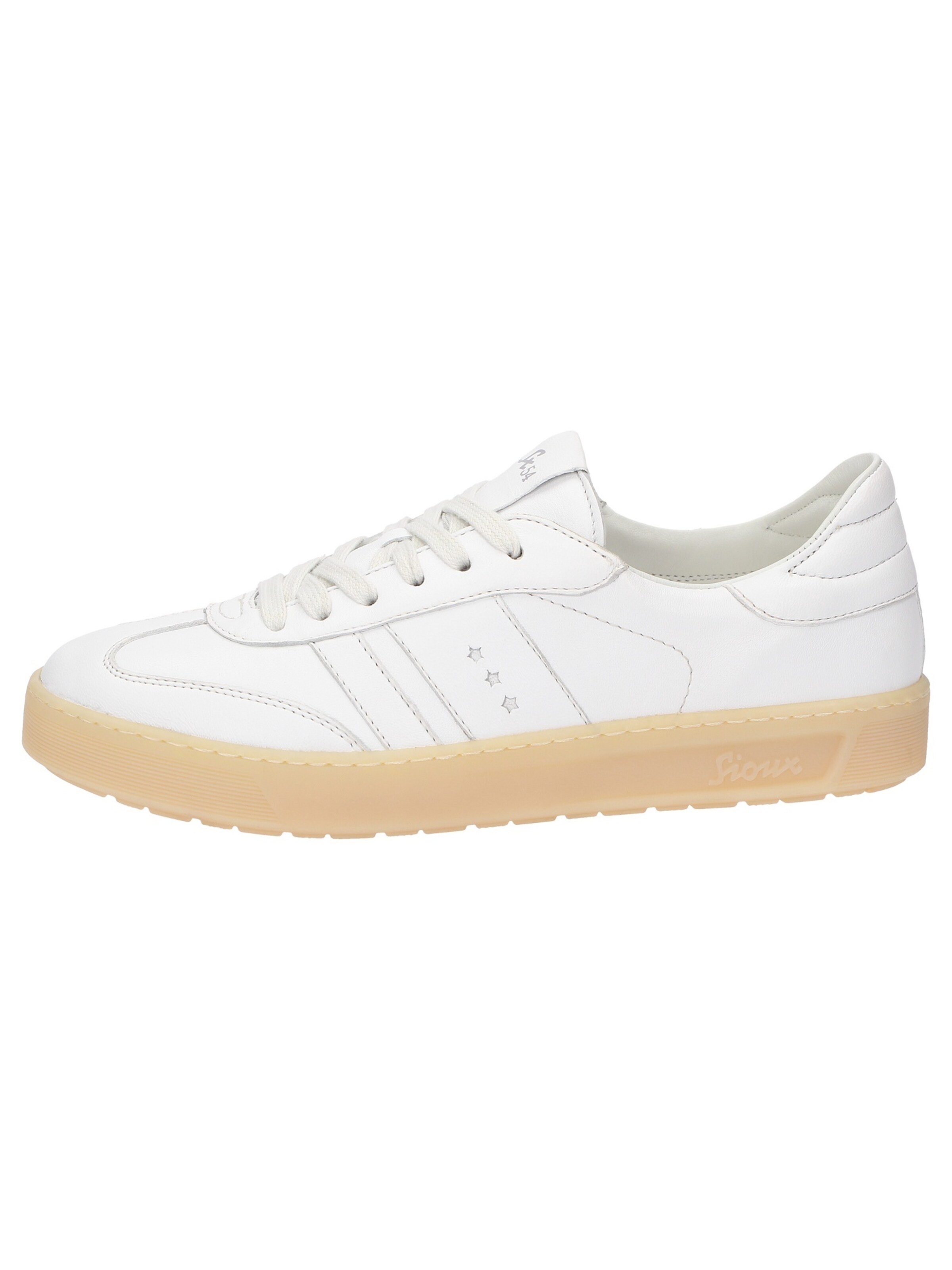 SIOUX Sneakers laag 'Tedroso' in Zilver