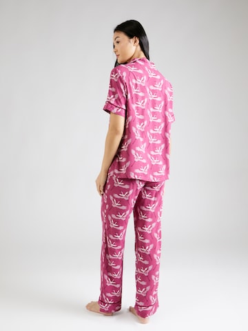 Women' Secret Pižama 'HERON' | roza barva