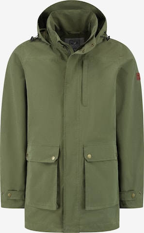 MGO Tussenparka in Groen: voorkant