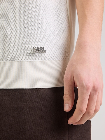 Karl Lagerfeld - Jersey en blanco