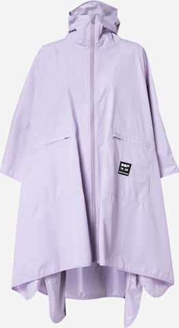 OOF WEAR Between-Seasons Coat in Purple: front