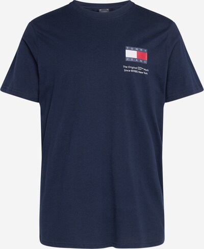 Tommy Jeans Tričko 'Essential' - námornícka modrá / červená / biela, Produkt