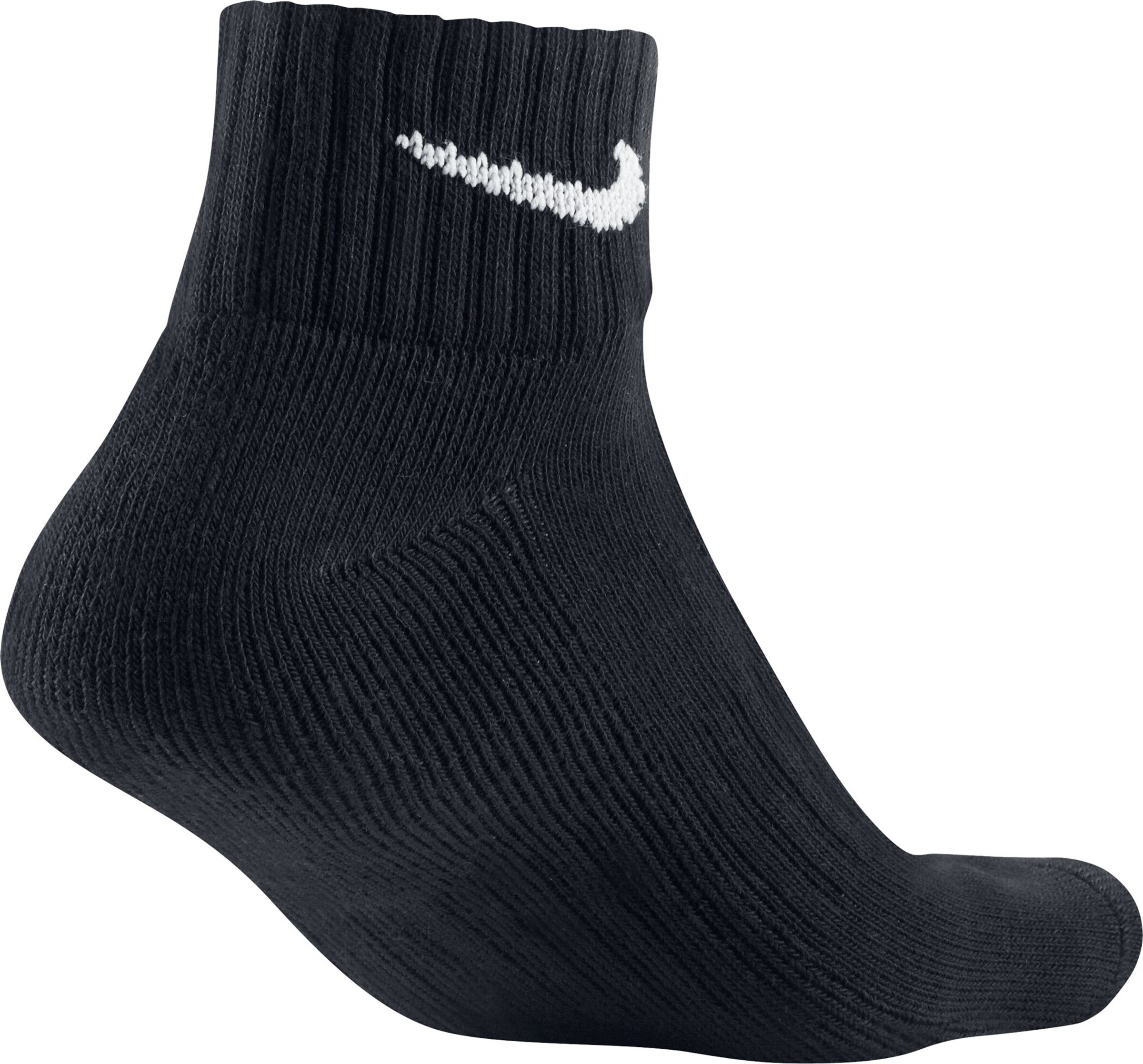 NIKE Athletic Socks in Black