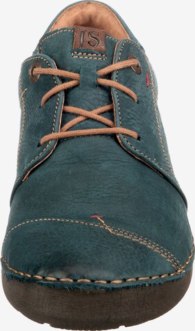 JOSEF SEIBEL Lace-Up Shoes 'Fergey' in Blue