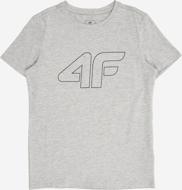 Tricou funcțional de la 4F Junior pe gri: față