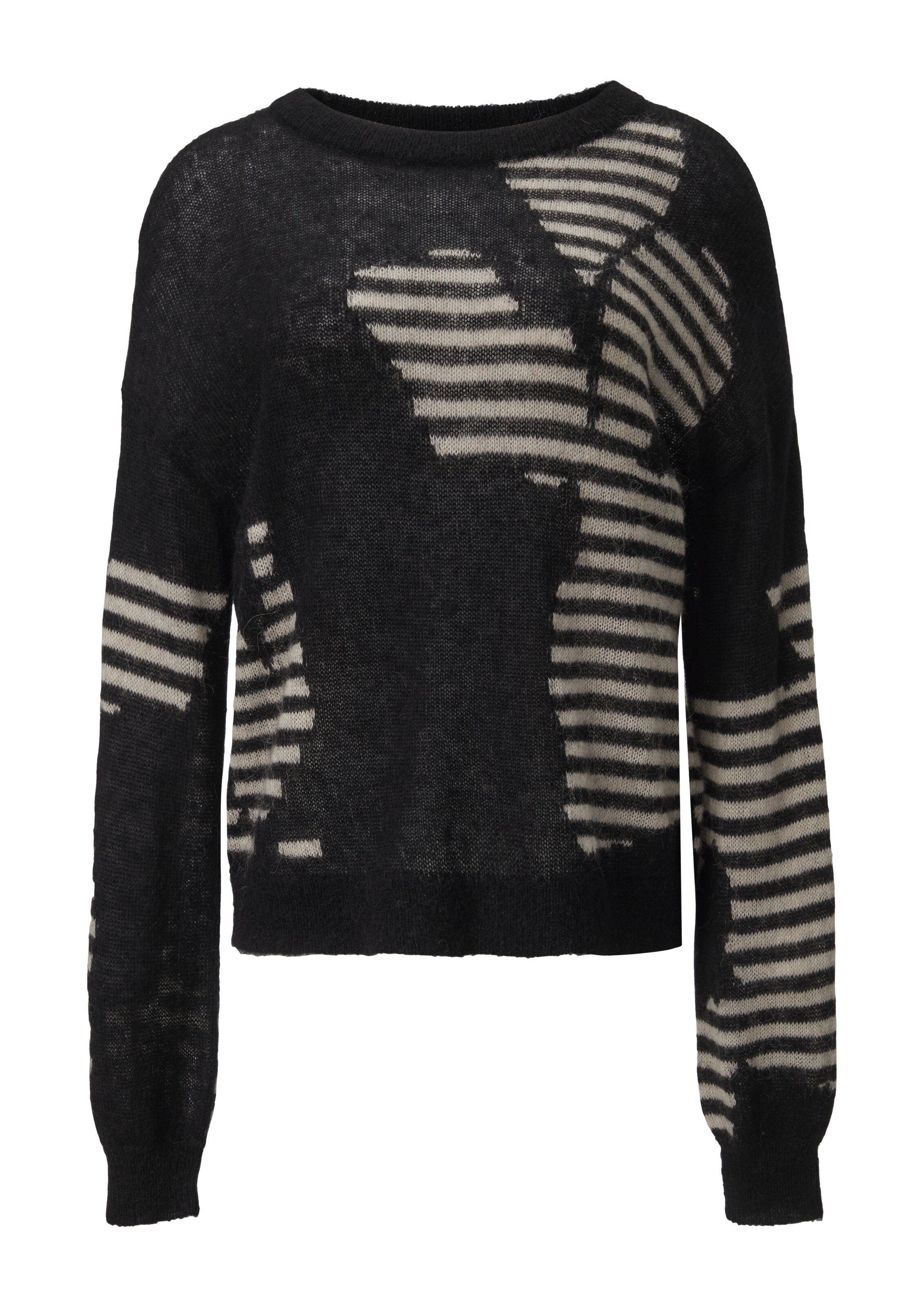 COMMA Pullover in Schwarz: Vorderseite