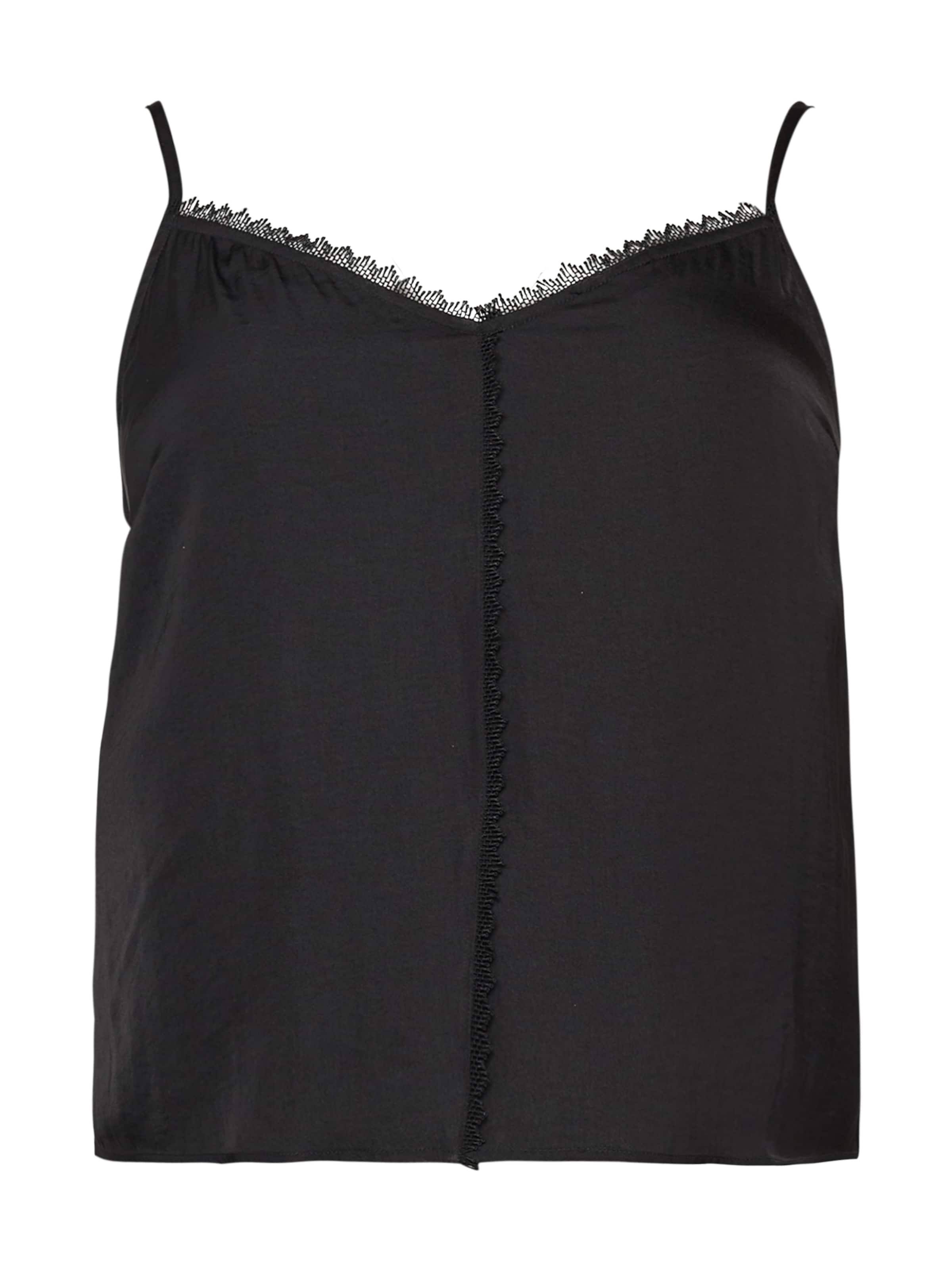 ABOUT YOU Curvy Top 'Meline' in Black: front