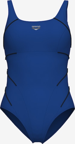 mėlyna ARENA Biustjė Uždaras maudymosi kostiumėlis 'SHAPEWEAR Jewel Low C-Cup R': priekis