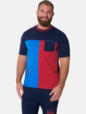Jan Vanderstorm Short Pajamas 'Bernfried' in Blue