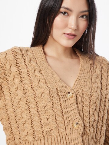 Sublevel Knit Cardigan in Beige