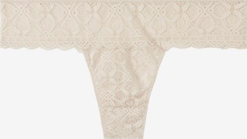 INTIMISSIMI Thong in Beige: front