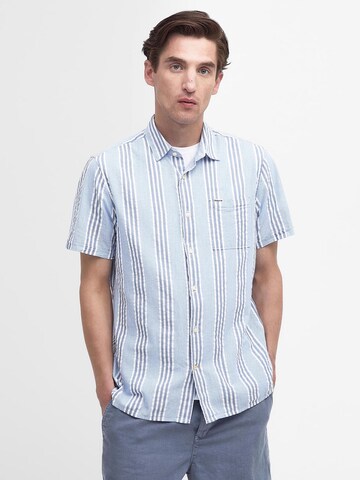 Coupe regular Chemise 'Stonebay' Barbour en bleu : devant