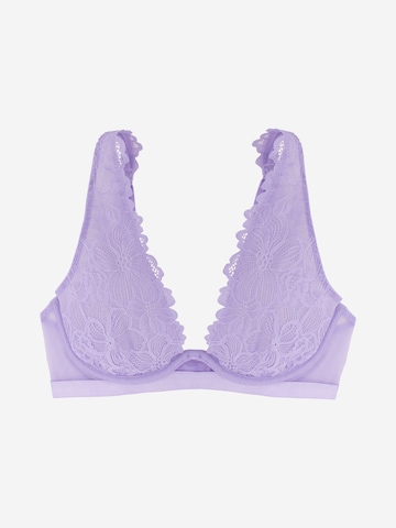 Dorina - Triangular Soutien 'Sylvia' em roxo: frente