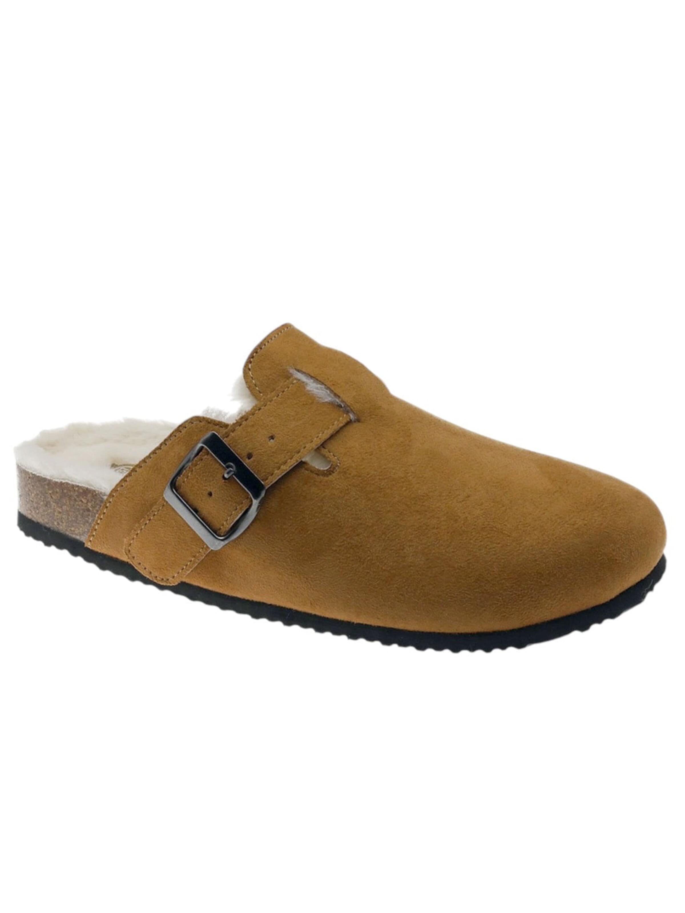 Beppi Huisschoenen 'Casual Slipper' in Bruin: voorkant