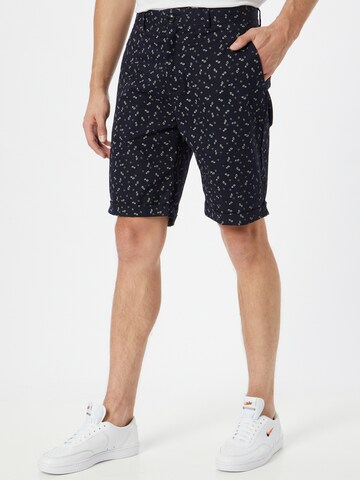 SCOTCH & SODA Regular Broek 'Stuart' in Blauw: voorkant