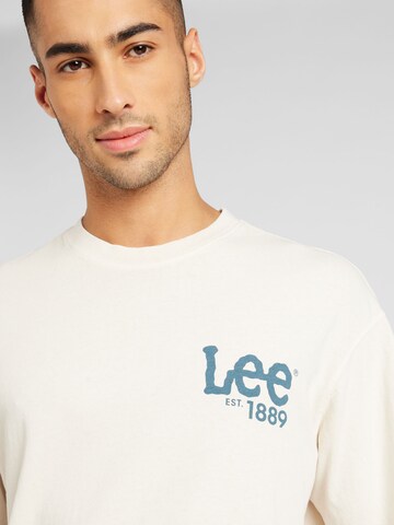 Lee T-Shirt in Beige