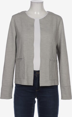 Just White Sweater & Cardigan in L in Grey: front