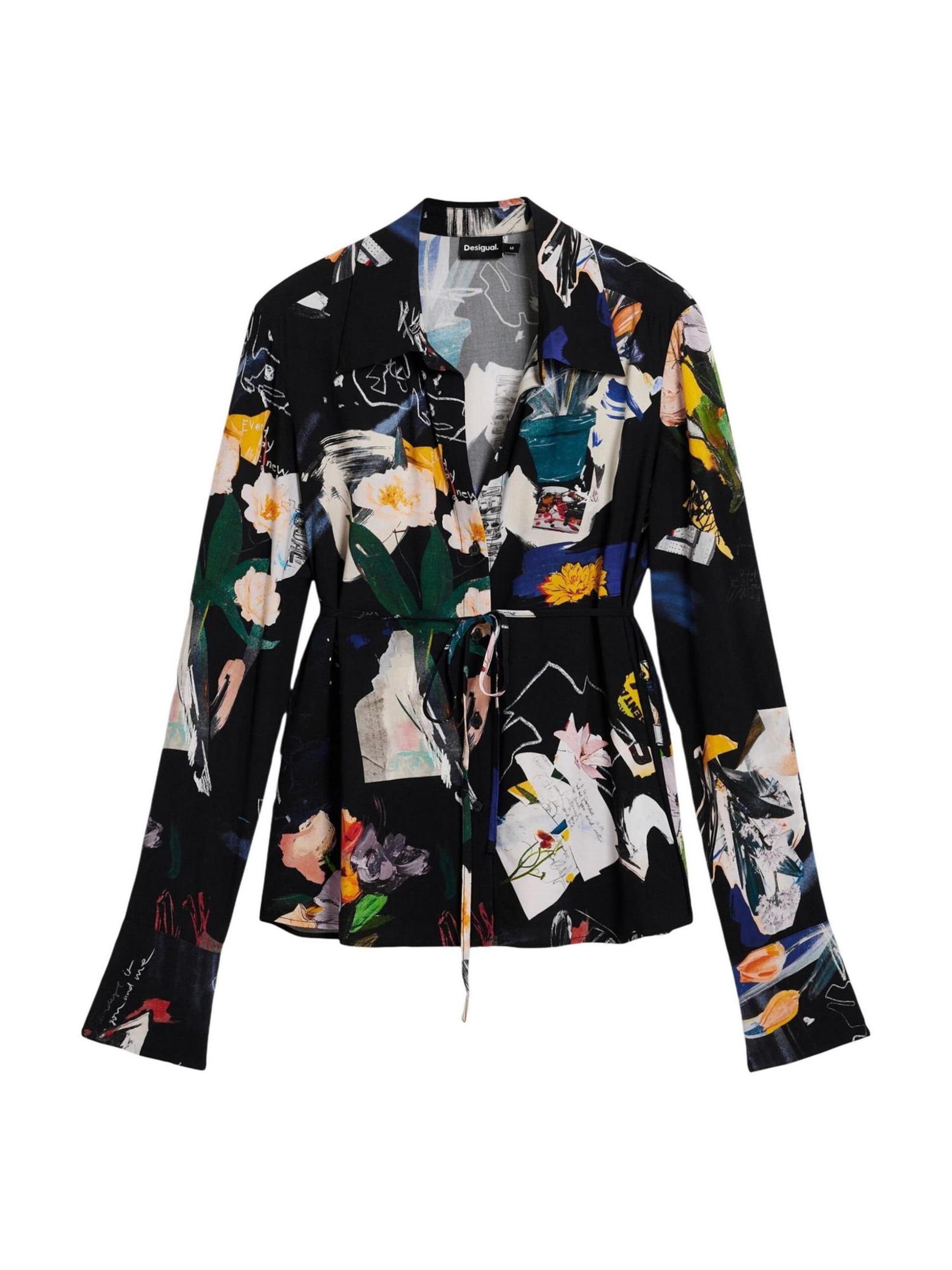 Desigual - Blusa 'CAM FEREO 26SWCW23' en negro: frente