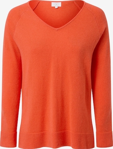 Pullover di CASH-MERE.CH in arancione: frontale