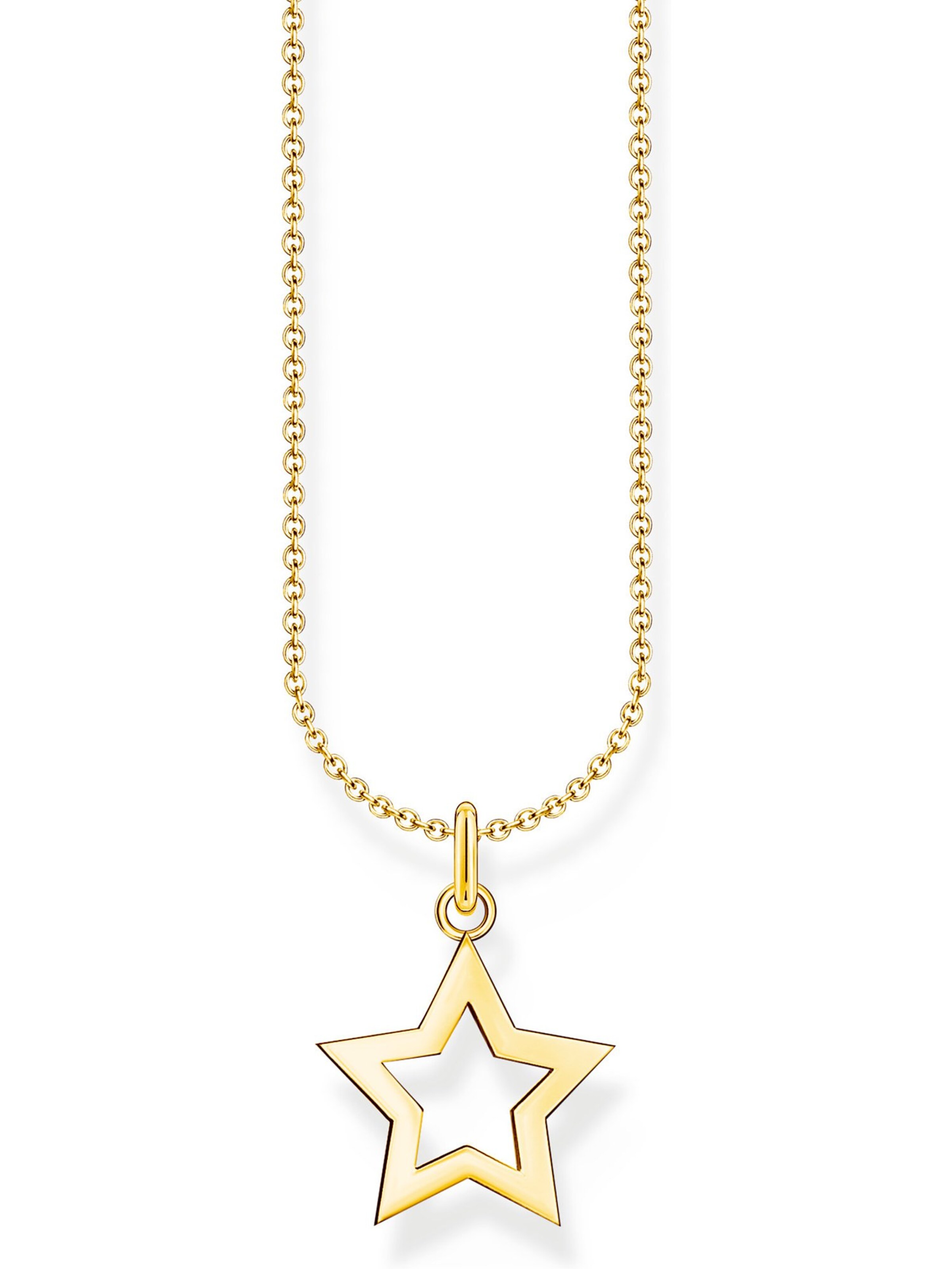 Thomas Sabo Kette in Gold: Vorderseite