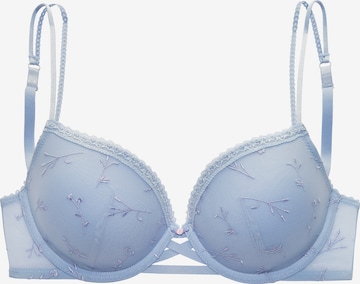VIVANCE Push-up BH in Blau: Vorderseite