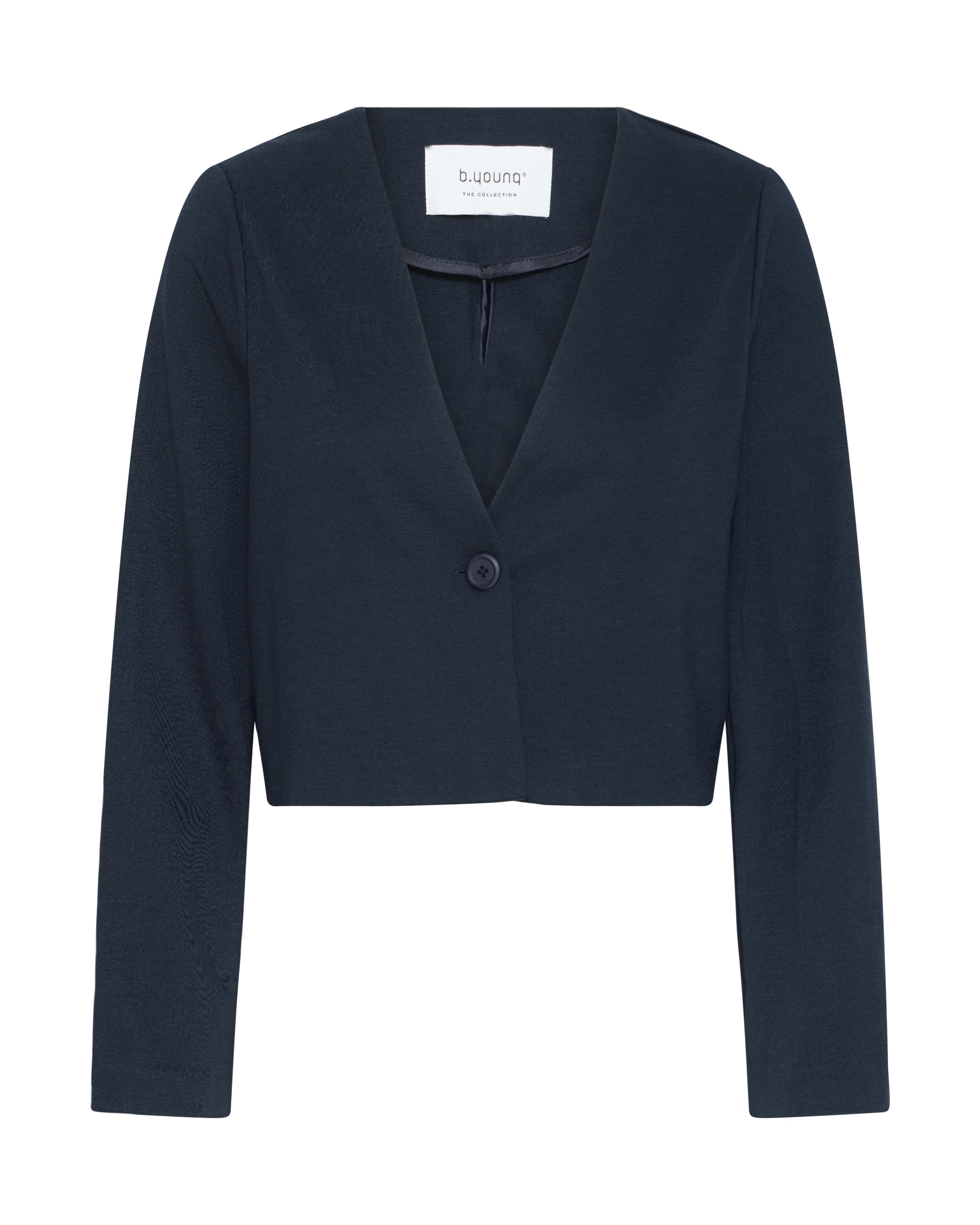 b.young Strickjacke 'RIZETTA' in Blau: Vorderseite