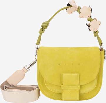 BREE - Bolso de hombro 'The Icons Ladytop' en amarillo: frente