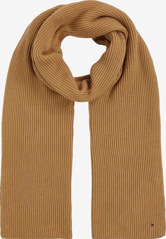 TOMMY HILFIGER Scarf 'ESSENTIAL' in Green: front