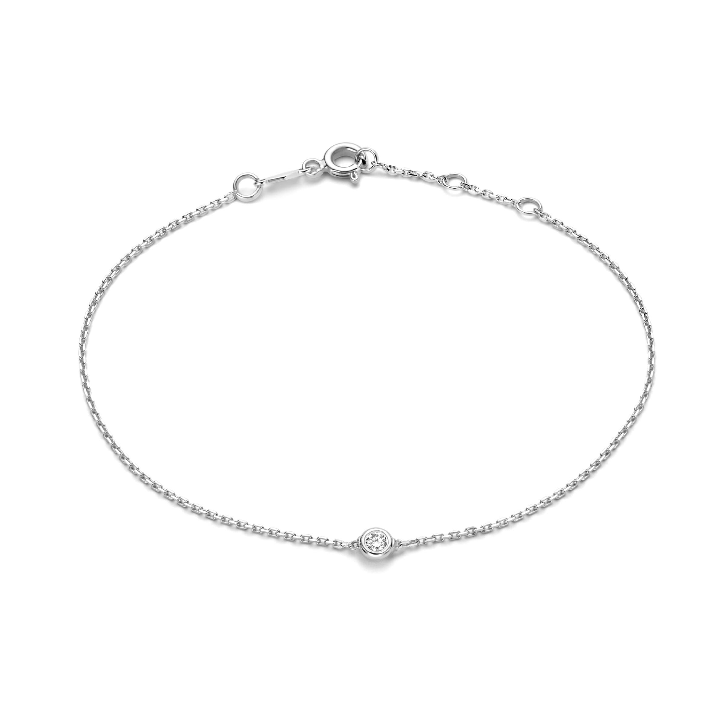 Isabel Bernard Bracelet in Silver: front