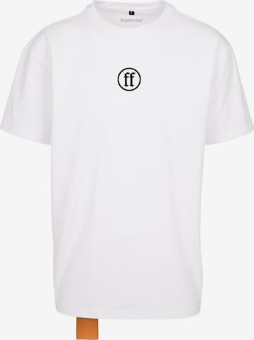 Forgotten Faces Shirt in White: front