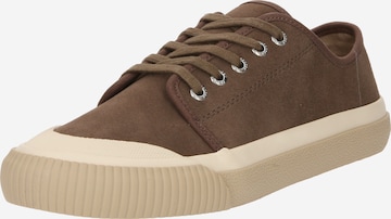 POMPEII - Zapatillas deportivas bajas 'KIRAN' en marrón: frente