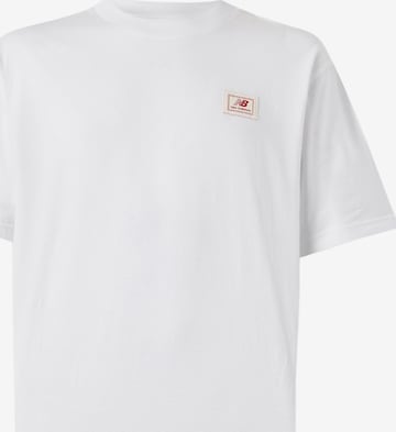 new balance Μπλουζάκι σε λευκό: μπροστά