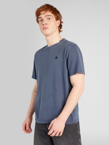 T-Shirt TIMBERLAND en bleu : devant