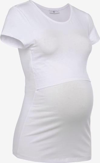 Neun Monate Shirt in weiß / offwhite, Produktansicht