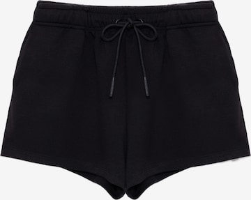 No Matter What Loose fit Pants in Black: front