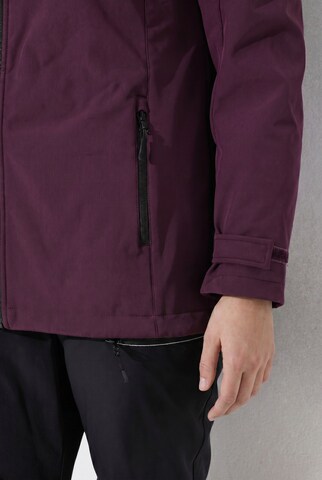 Ulla Popken Outdoorjas in Lila
