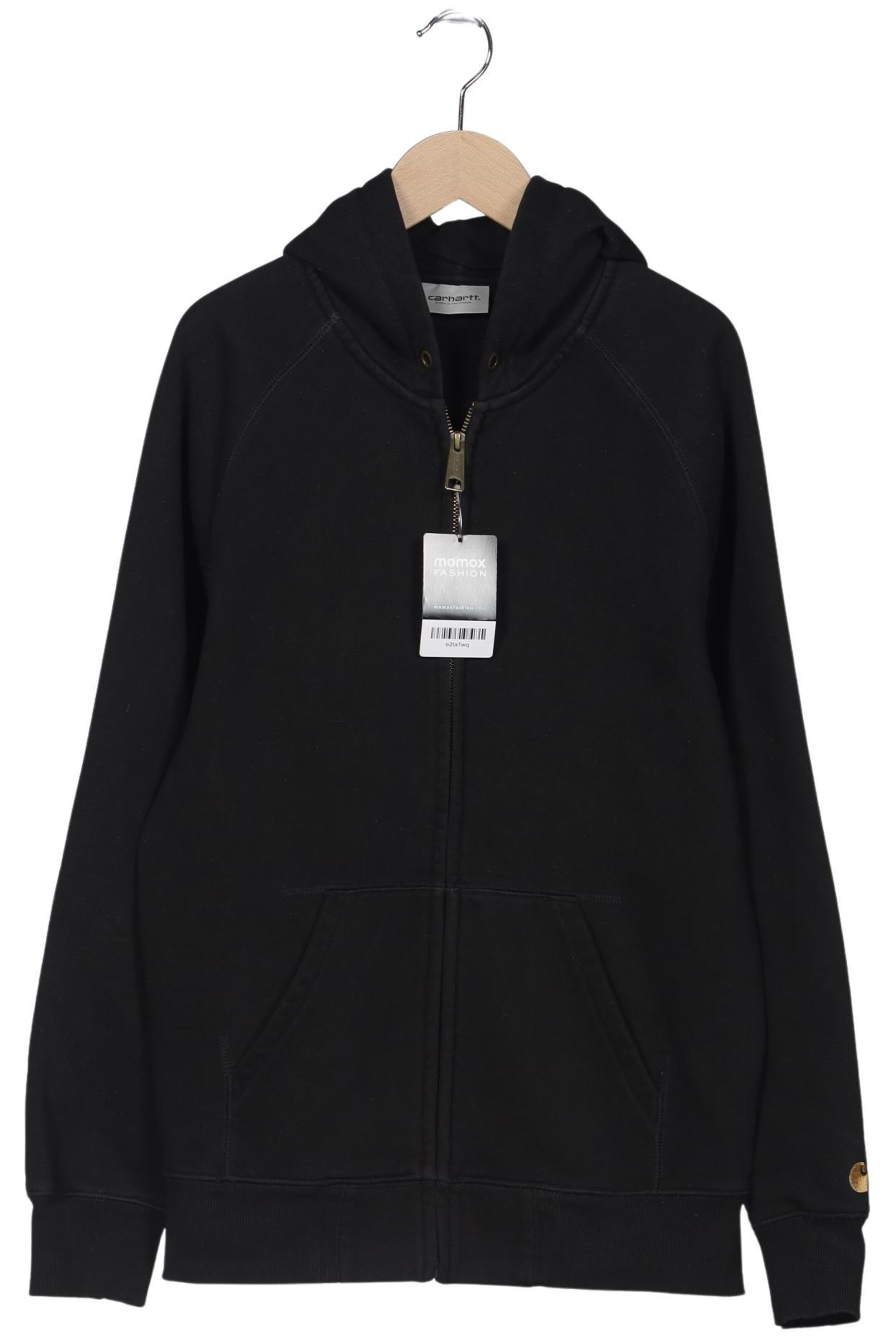 Carhartt WIP Sweatshirt & Zip-Up Hoodie in S in Black: front