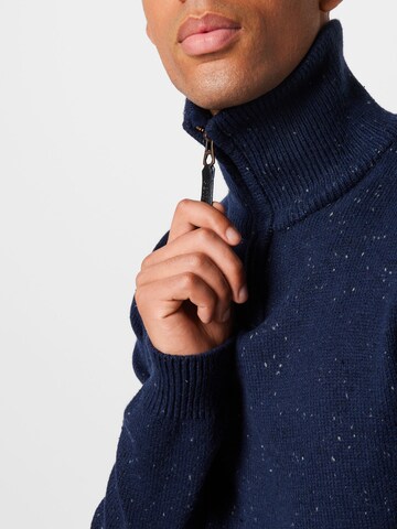 Petrol Industries Sweater in Blue