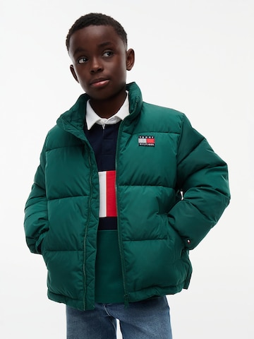 TOMMY HILFIGER Winterjas 'New Essential' in Groen: voorkant