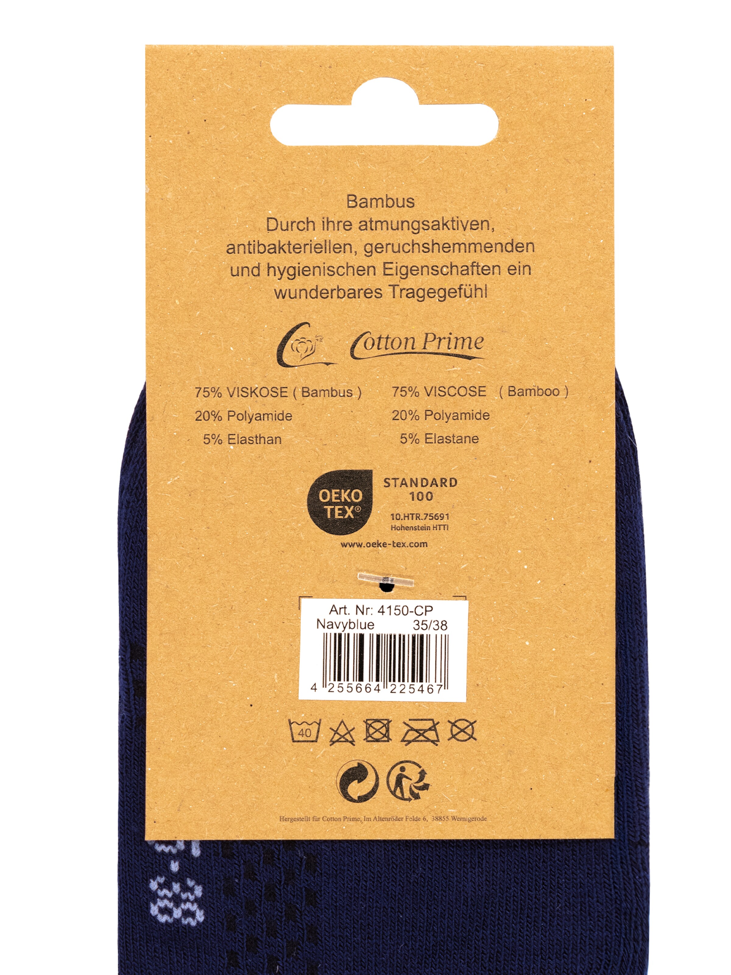 Cotton Prime - Meias em azul