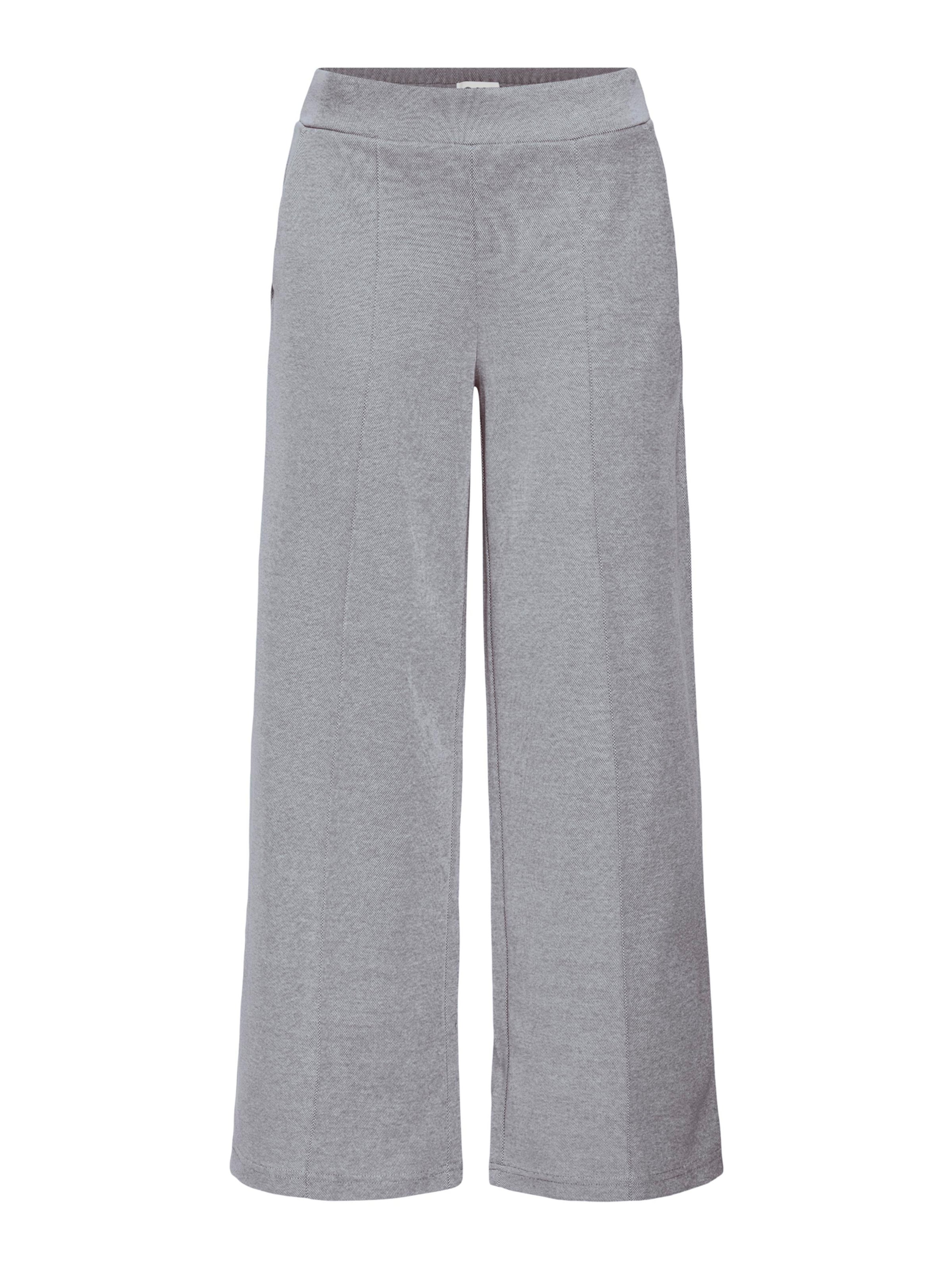 ICHI Flared Nadrág 'IHKATE' - szürke: elől