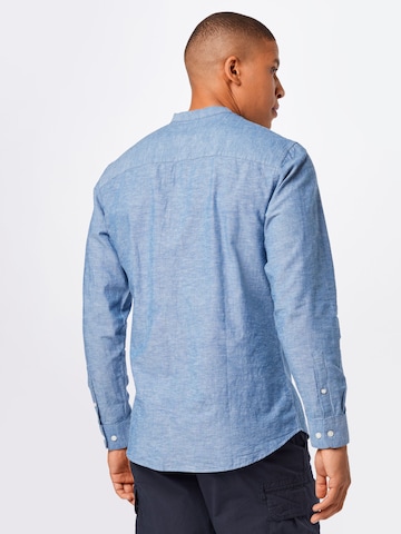 Slim fit Camicia di SELECTED HOMME in blu