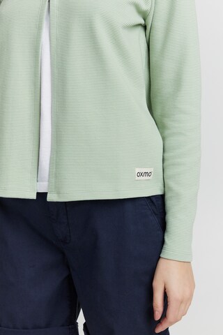 Oxmo Zip-Up Hoodie 'OXJonia' in Green