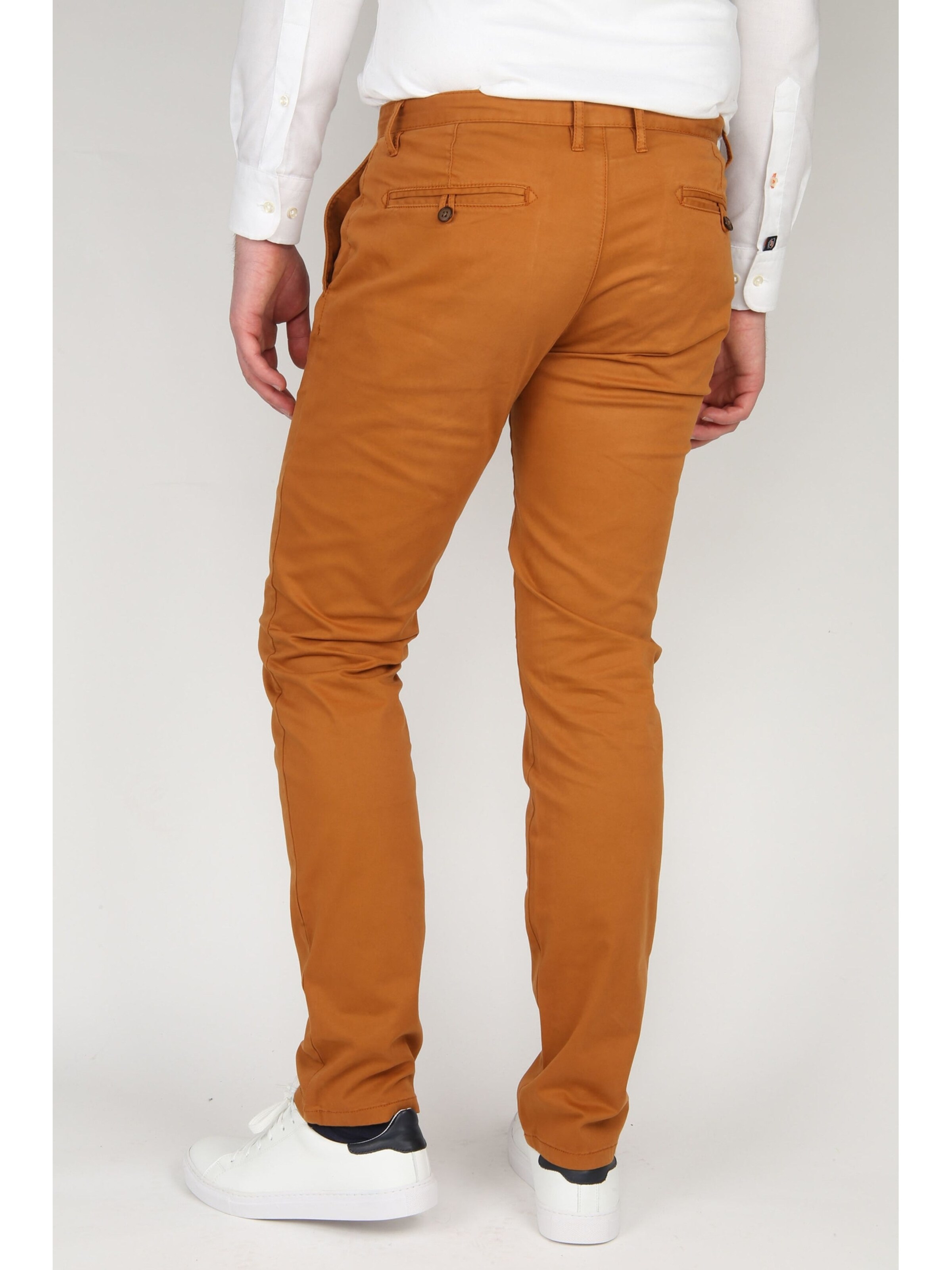 Suitable Slimfit Chino 'Sartre' in Bruin